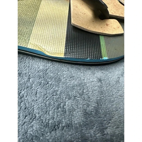 Quiksilver Men’s Molokai Sunset Flip Flop Black Sandals Size 7 - Picture 11 of 16